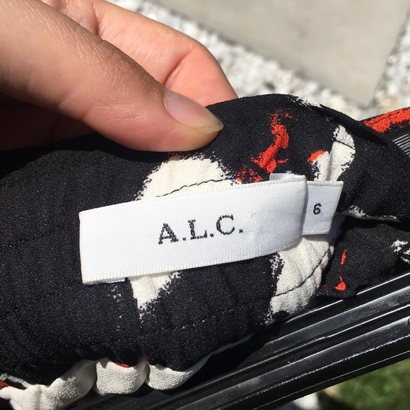 ALC Silk Skirt Size 6 - Picture 7 of 8